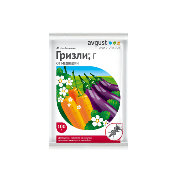 Гризли от медведки. Avgust, 100гр