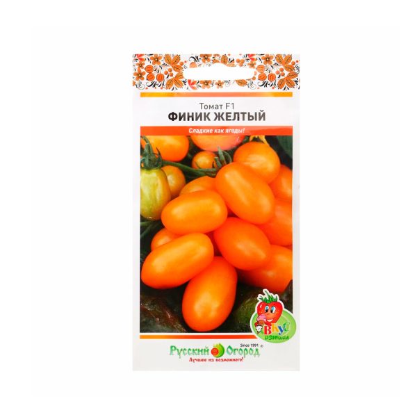Томат Финик Желтый F1 Русский Огород